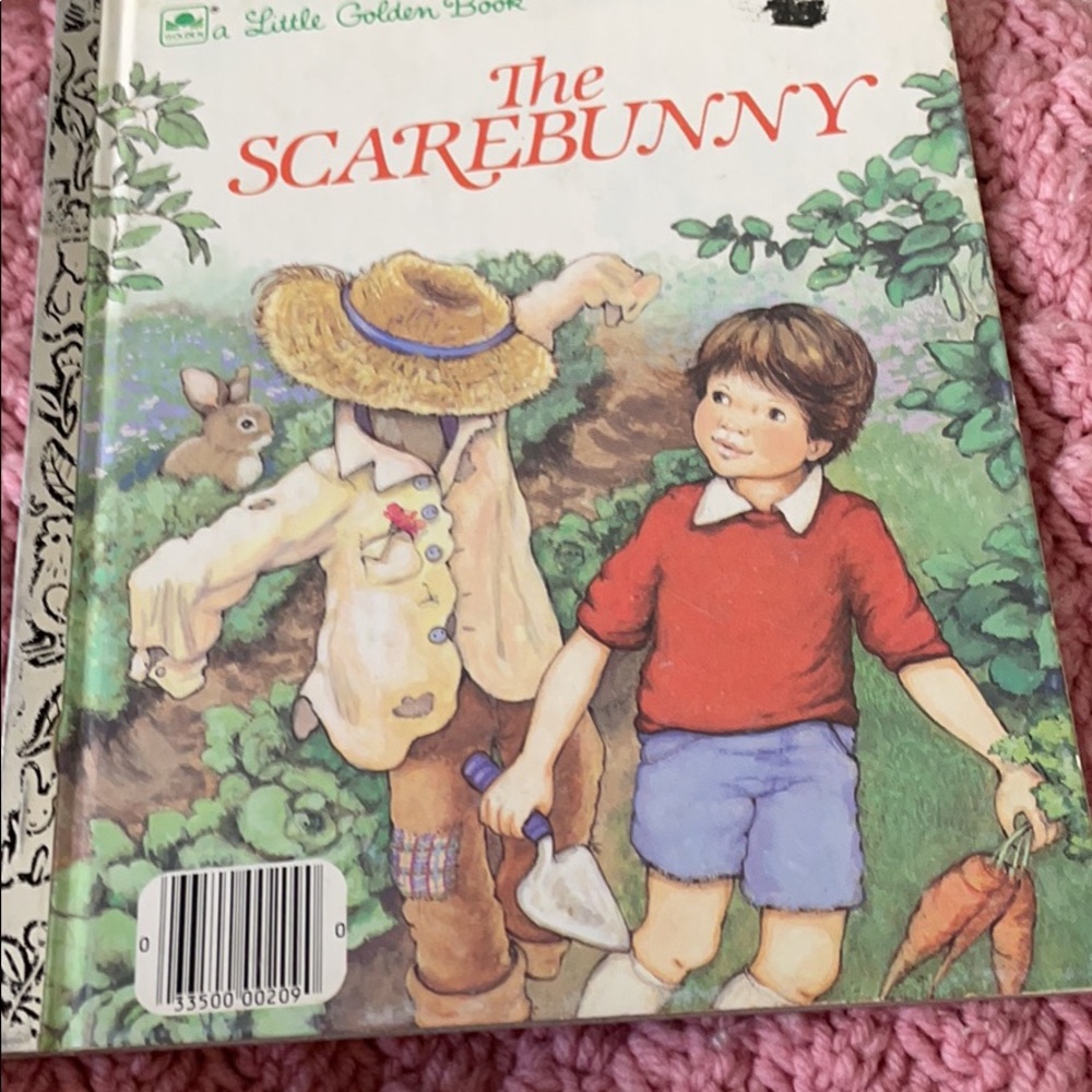 Vintage Golden book The Scarebunny